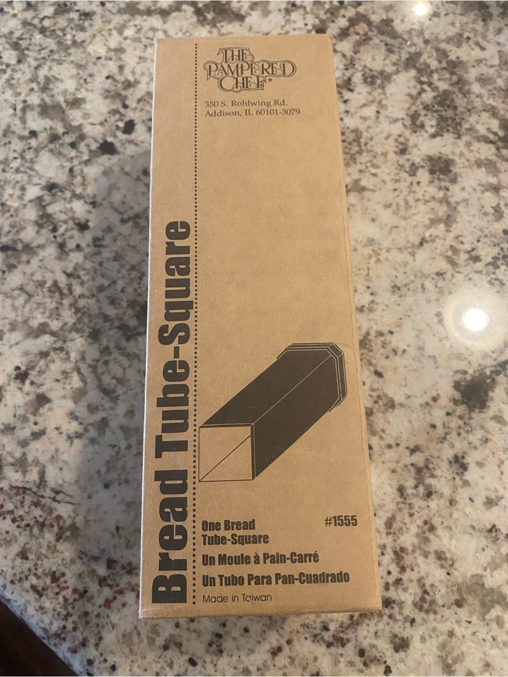 The Pampered Chef Bread Tube-Square